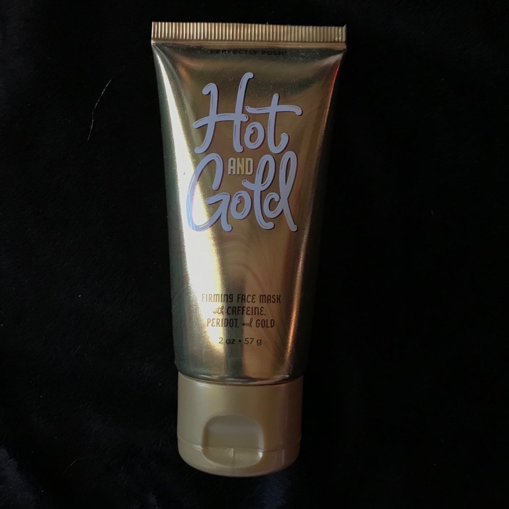 Hot and Gold Face Mask